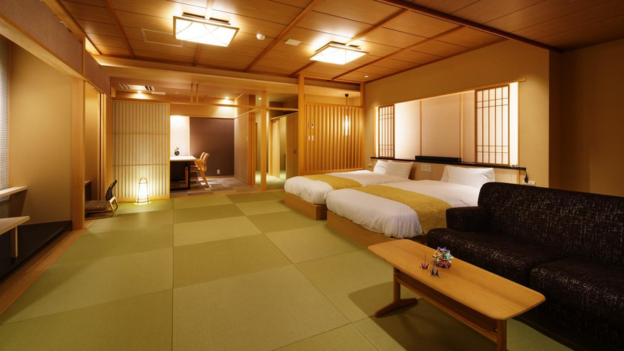 Bedroom 3, Hotel Seifuen, Shibata