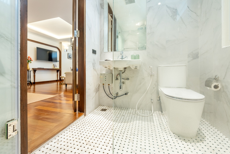 Bathroom 4, Cherie Bangkok Boutique Hotel, Pom Pram Sattru