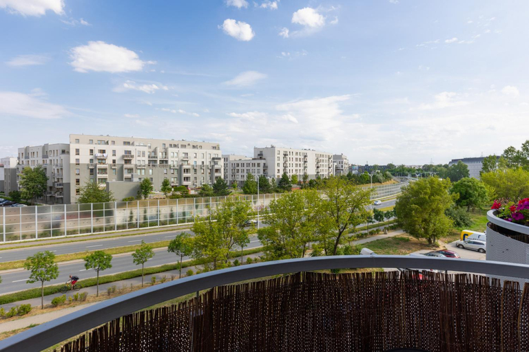 Balcony/terrace 2, Modern & Bright Apartment with Parking and Balcony by Noclegi Renters, Warsaw