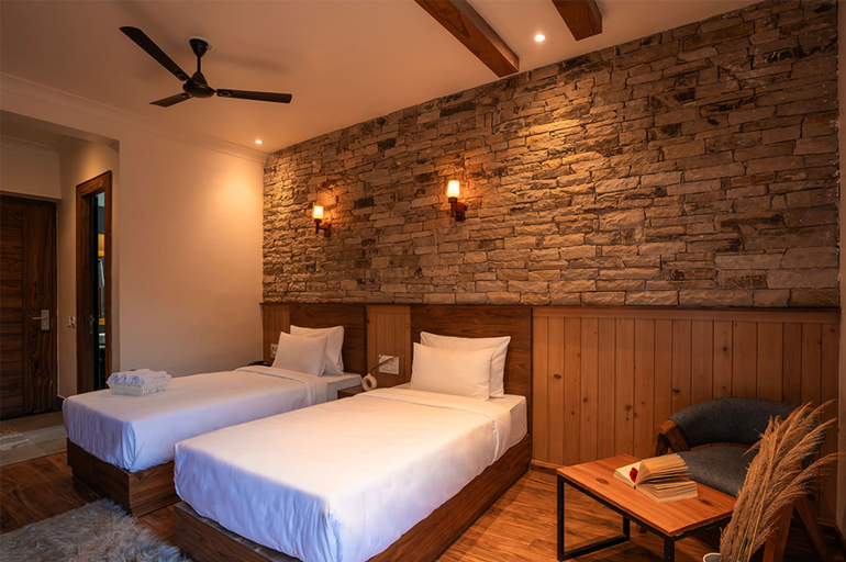 Bedroom 2, Moustache Bhimtal Luxuria, Nainital, Nainital