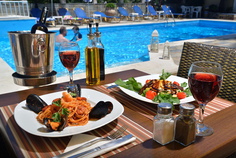 Food & Drinks 5, Solaris Methea Villa Kassiopi Corfu, Ionian Islands