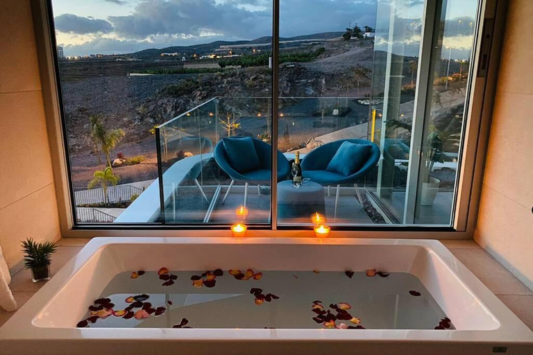 Bedroom 4, Luxury Villa - new building with panoramic sea view, Santa Cruz de Tenerife