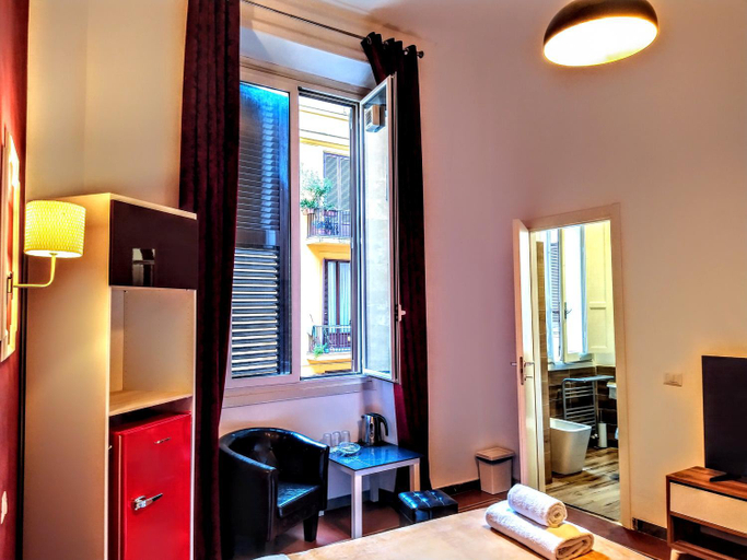 Bedroom, NIK Rooms, Rome