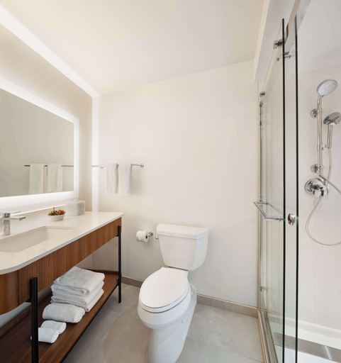 Bathroom 4, Hyatt Regency New Brunswick, Middlesex