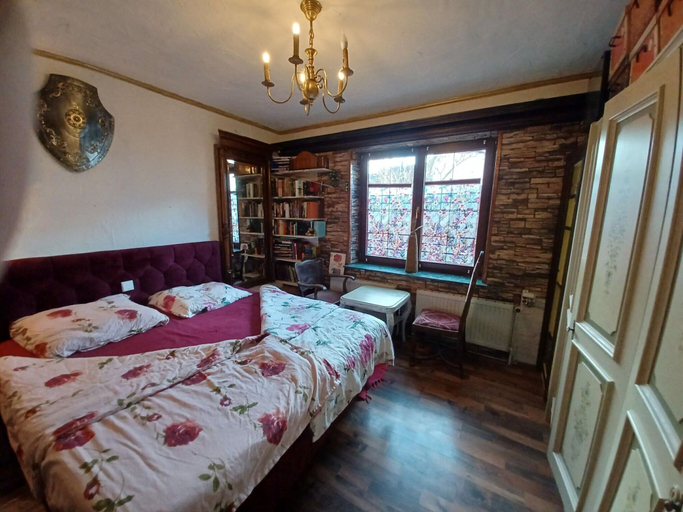 Bedroom 2, Apartment in Wismar Near Beach, Nordwestmecklenburg