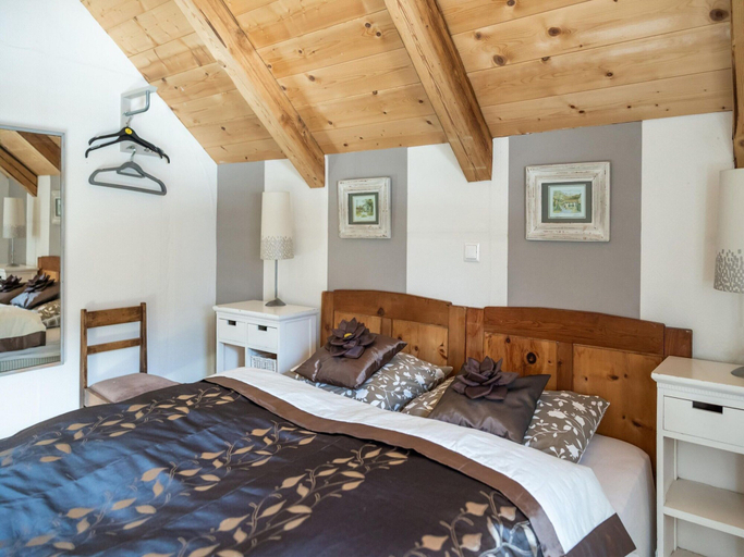 Bedroom 2, Chalet in Rangersdorf near Ski Slopes, Spittal an der Drau