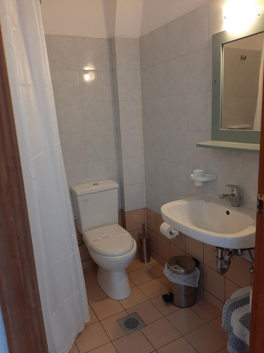 Bathroom 2, Ammousa Hotel Apartments, Ionian Islands