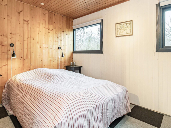 Bedroom 2, 4 Person Holiday Home in Roslev, Skive