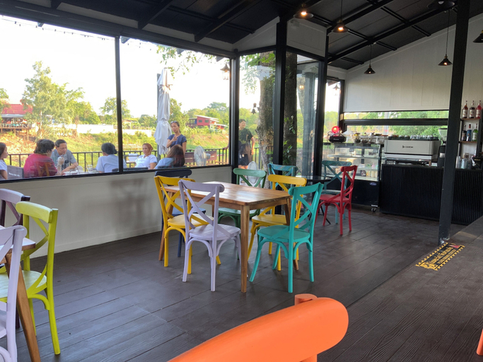 Food & Drinks 5, Morocco blue cafe by chilong river farm, Kosum Phisai