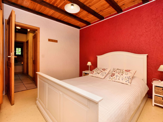 Bedroom 2, Chalet in Fraiture with Sauna and Garden, Luxembourg