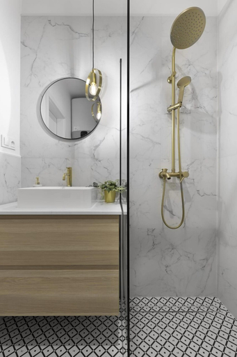 Bathroom 3, Elite Apartments Podbielańska Center, Gdańsk City