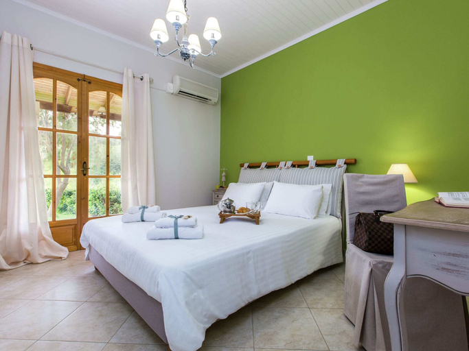 Bedroom 3, Villa in Adele With Pool & Olive Grove Views, Crete