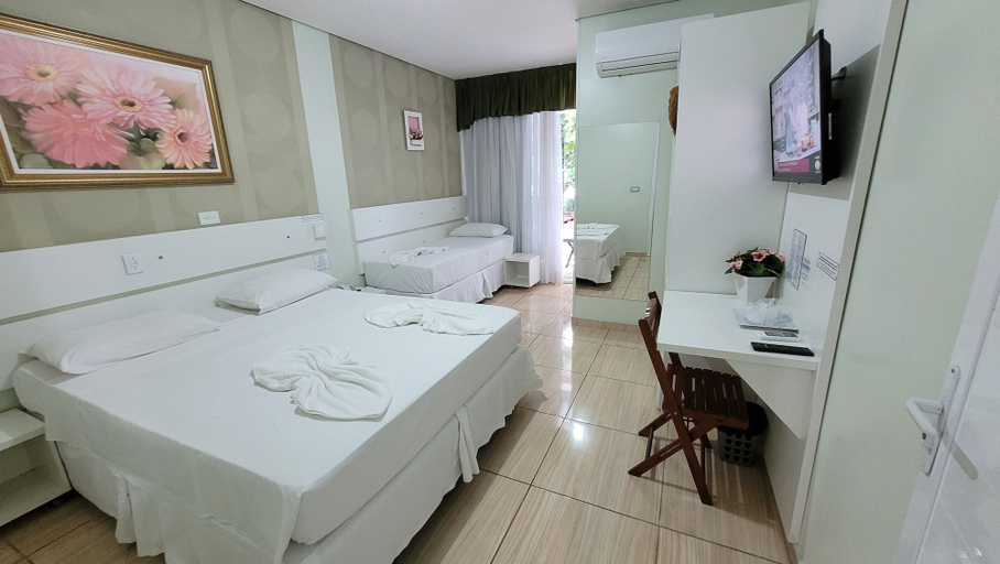 Bedroom 4, Pousada Caroline, Foz do Iguaçu