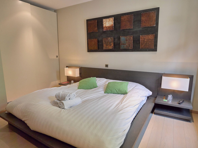 Bedroom 3, Spa Apartment With Private Pool, Liège