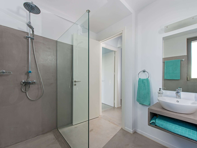 Bathroom 3, Sea View Villa in Kalythies with Private Pool near 3 Beaches, South Aegean