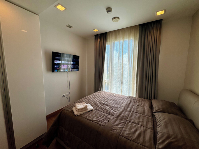 Bedroom 2, The Palm Wongamat Beach Pattaya by PSR, Pattaya