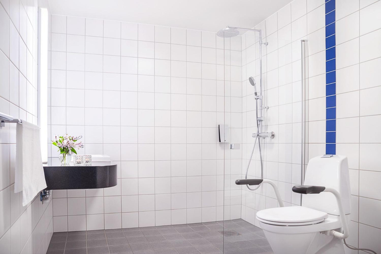 Bathroom 2, Milepelen Hotel & Vertshus, Nord-Odal