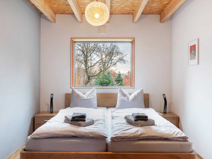 Bedroom 3, Exklusives Ferienhaus in Freital, Sächsische Schweiz-Osterzgebirge