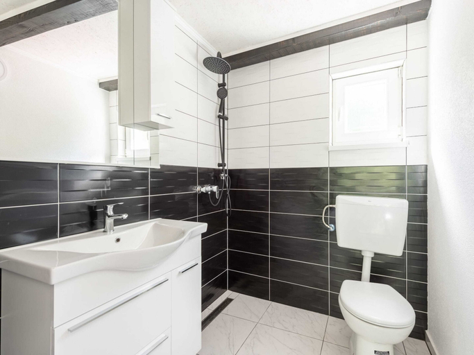 Bathroom, Soothing Holiday Home in Starigrad near Sea, Starigrad