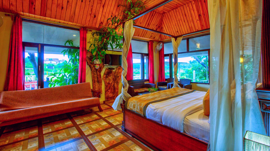 Bedroom 3, Pyramid Home Divine - A Wellness Resort, Dehradun