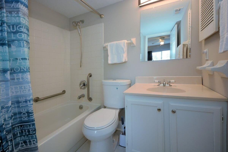 Bathroom 4, Beachside Bliss~courtyard Villa~beachside 2 Bedroom Condo by RedAwning, Saint Johns