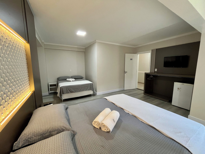 Bedroom 2, Pousada Sítio Novo, Piratuba