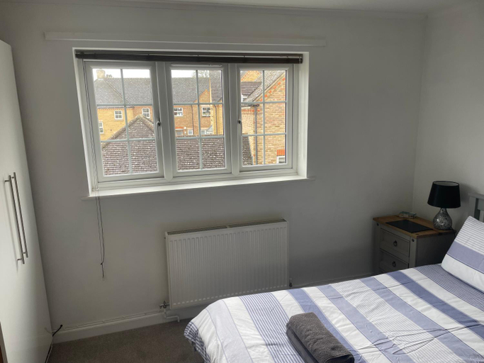 Bedroom 3, River House 2BR 1 Bathroom & Downstairs Toilet Parking St Neots Town Centre, Cambridgeshire
