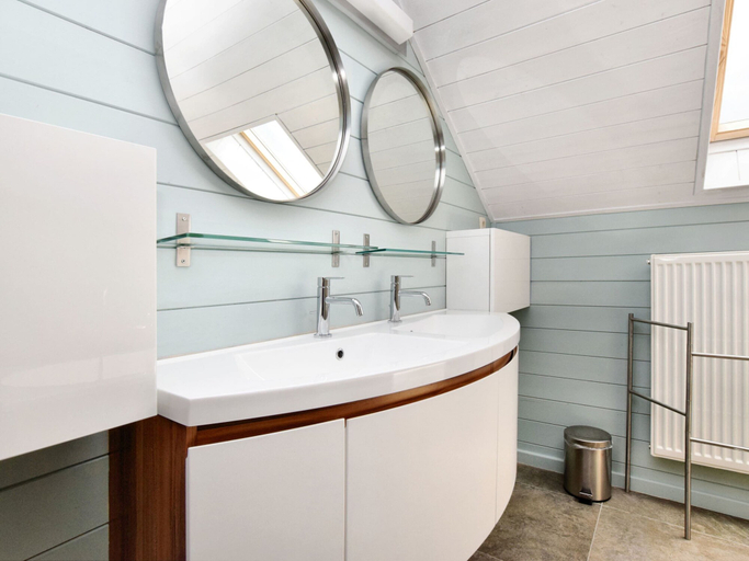 Bathroom 3, Stylish Holiday Home in Houffalize With Sauna, Patio, Garden, Luxembourg