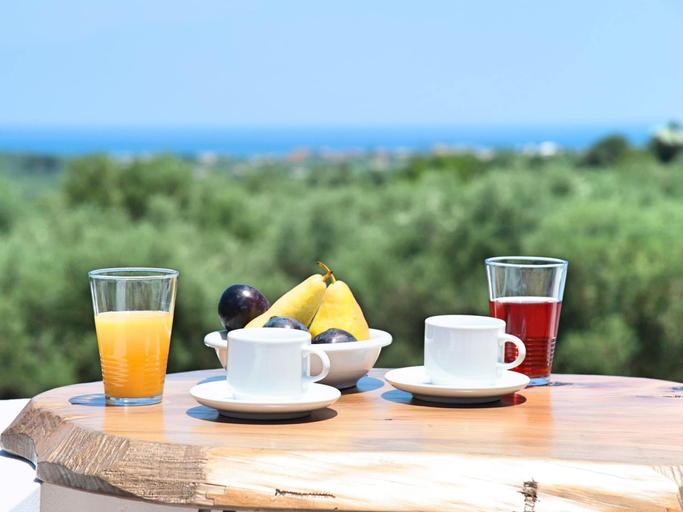 Food & Drinks, 2 New Villas Next Each Other, Pool, Rent Separately or Together at Kournas Lake, Crete