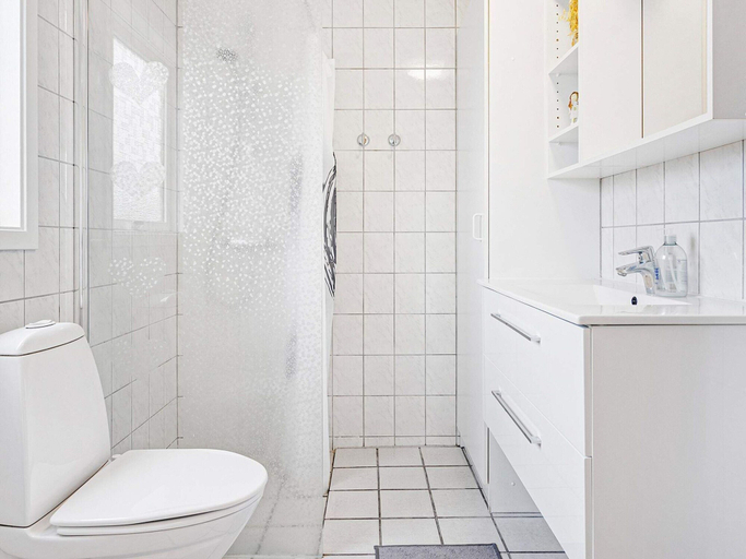 Bathroom, 6 Person Holiday Home in Saeby, Frederikshavn