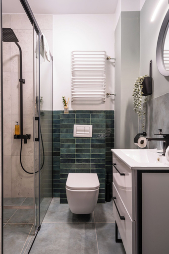 Bathroom 3, RentPlanet - Apartament Malarska, Środa Śląska
