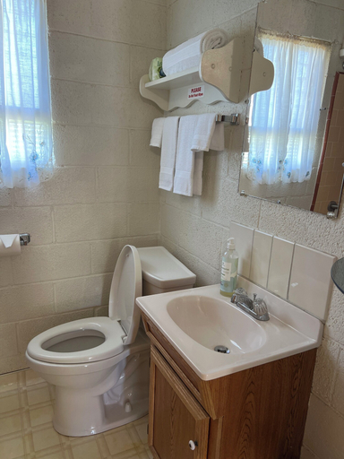 Bathroom 3, Starlight Motel, Inyo