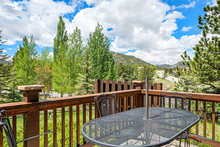 Balcony 4, Solitude Bobcat #6 - Estes Park 2 Bedroom Condo by RedAwning, Larimer