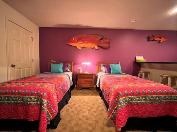 Bedroom 4, The Poco Loco Lodge, Calhoun