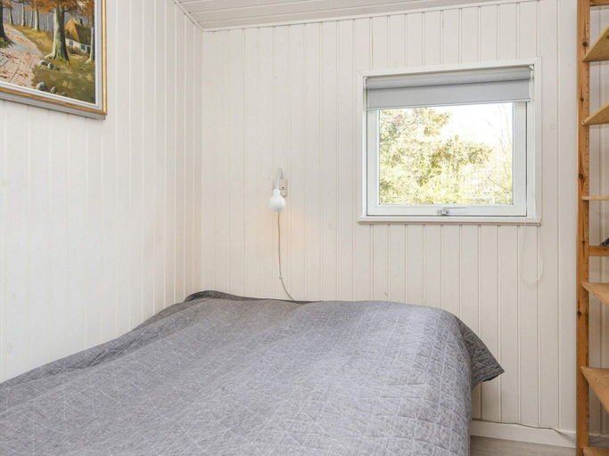 Bedroom 2, Vintage Holiday Home in Struer near Open Field, Struer