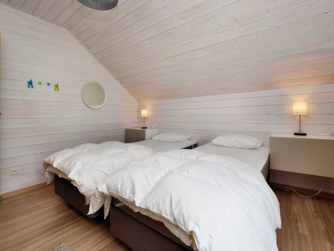 Bedroom 2, Stylish Holiday Home in Houffalize With Sauna, Patio, Garden, Luxembourg
