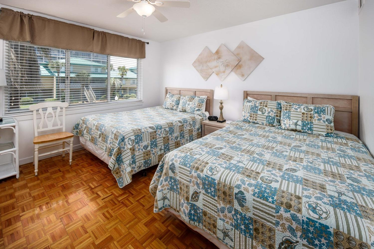 Bedroom 2, 105A - 1BR/1 Bath at Seaspray Condos on Okaloosa Island, Fort Walton Beach, Fl, Okaloosa