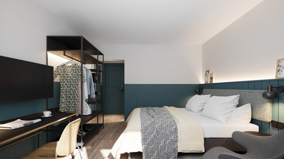 Bedroom 3, City Hotel Biel Bienne, Nidau