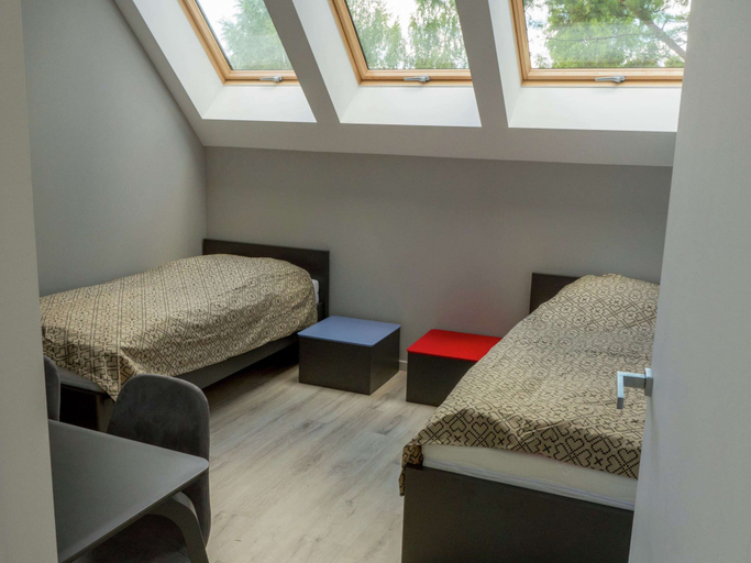 Bedroom 2, Glass Cottage in Jelenska Huta With Terrace, Wejherowo