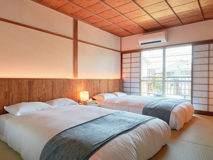Bedroom 3, Konjaku-So Nara Naramachi Sauna Villa, Nara