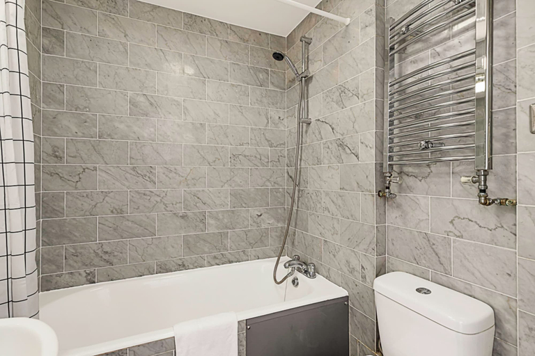 Bathroom 3, One-bedroom Abode With A Balcony In Central London, London