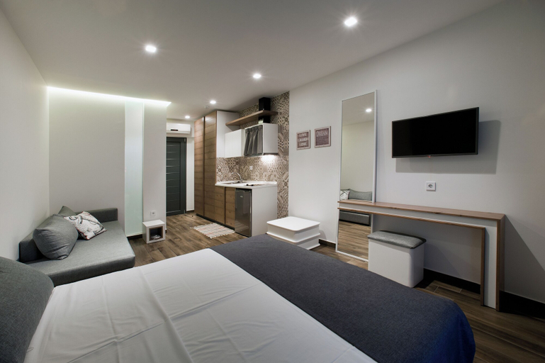 Bedroom 3, studios Chrysalis, Central Macedonia