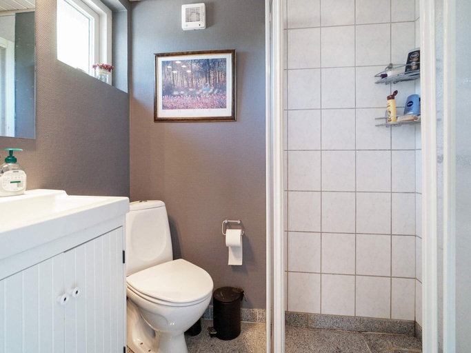 Bathroom, 5 Person Holiday Home in Eskebjerg, Kalundborg