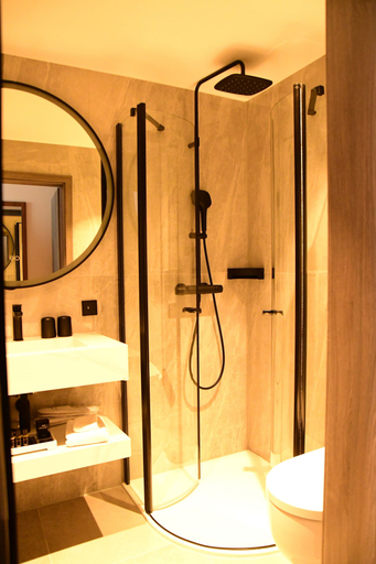 Bathroom 5, Hotel Am Schloss Aurich, Aurich