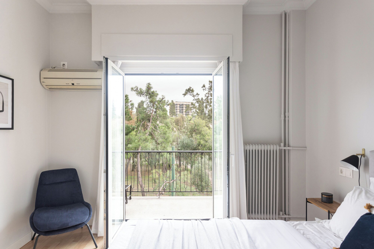 Bedroom 2, UPSTREET Zeus Temple View 2BD Apt Acropolis-Plaka, Attica