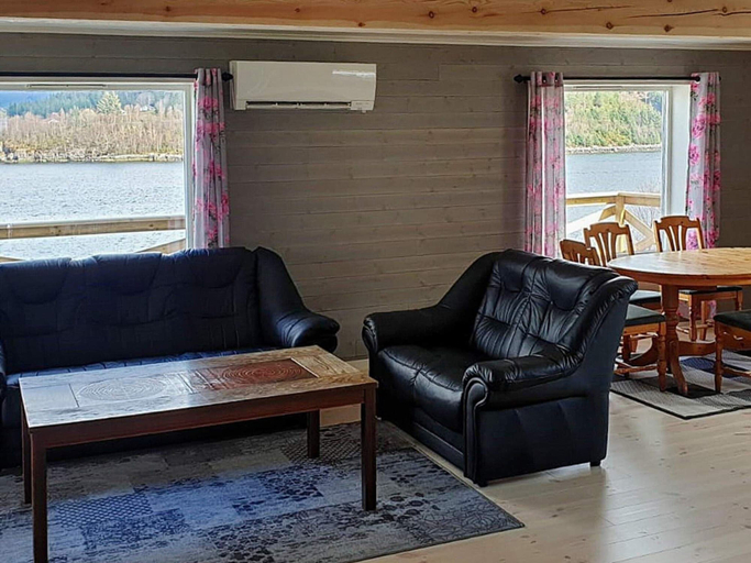Living area, 4 Star Holiday Home in Svelgen, Bremanger