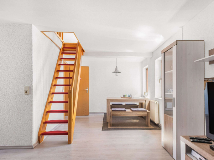 Dining, Stylish Apartment With Terrace in Sonneberg, Sonneberg