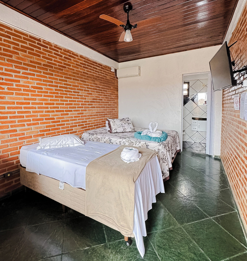 Bedroom 3, Pousada Maravista, Cananéia
