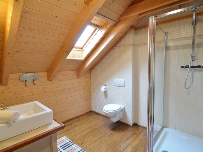 Bathroom 4, Affluent Chalet in Septon with Whirlpool, Sauna, Hot Tub, Luxembourg
