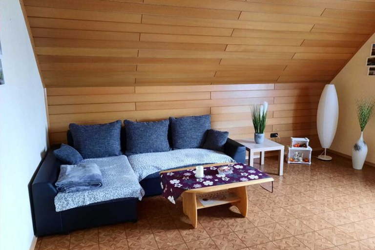 Living area 5, Apartment in Westerwald With Private Balcony, Westerwaldkreis